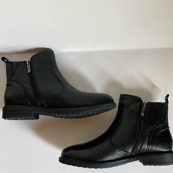 Easy Spirit Juna Casual Booties Leather Black, Size 10 - Picture 5 of 14